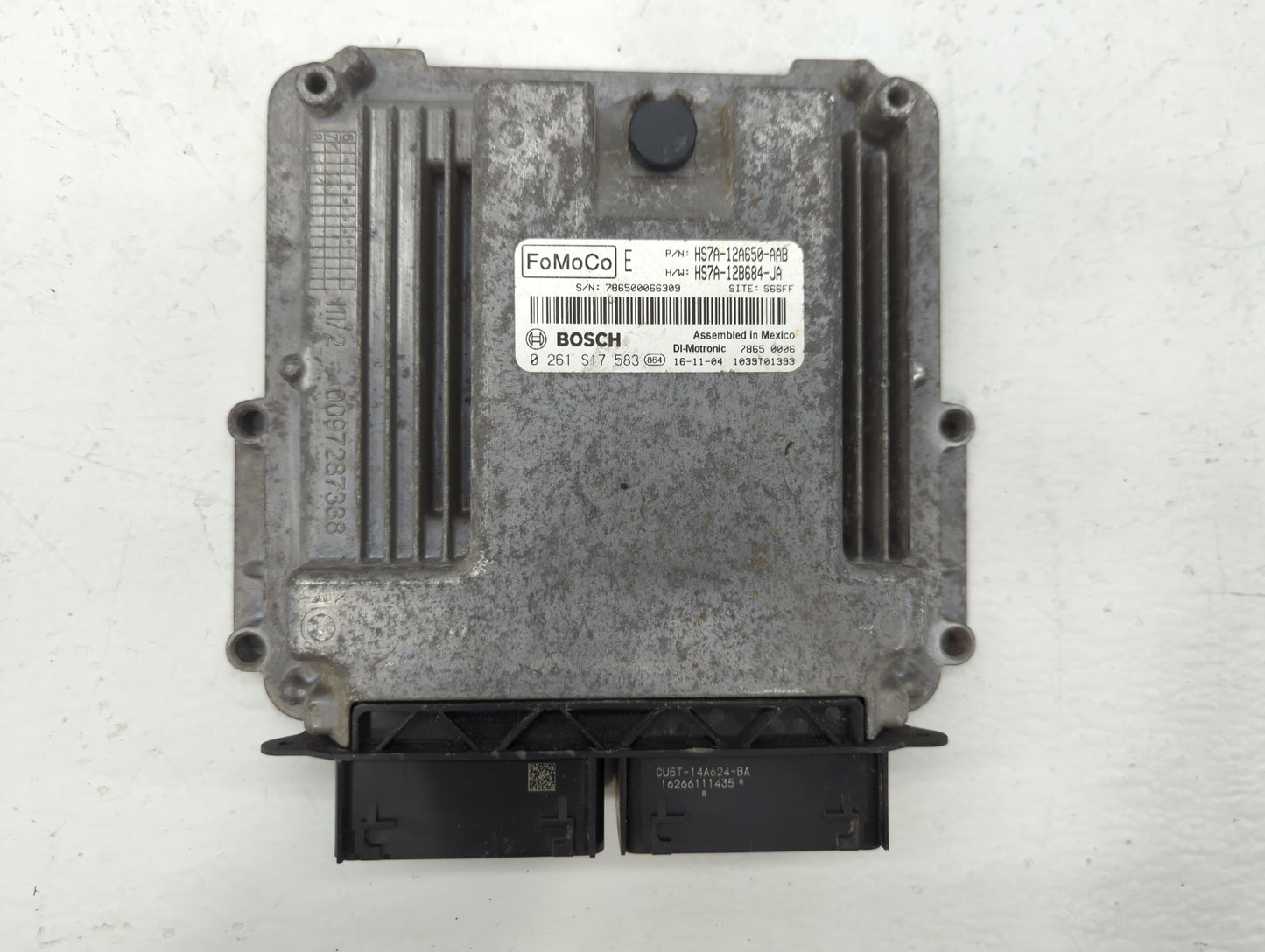 2017-2020 Ford Fusion PCM Engine Control Computer ECU ECM PCU OEM P/N:HS7A-12B684-JA HP5A-12A650-AGB Fits Fits 2017 2018 201