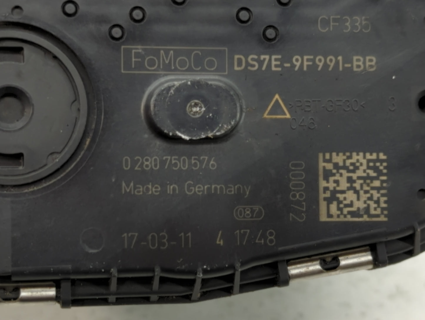 2014-2020 Ford Fusion Throttle Body P/N:DS7E -9F991-BB Fits Fits 2014 2015 2016 2017 2018 2019 2020 2021 2022 OEM Used Auto 