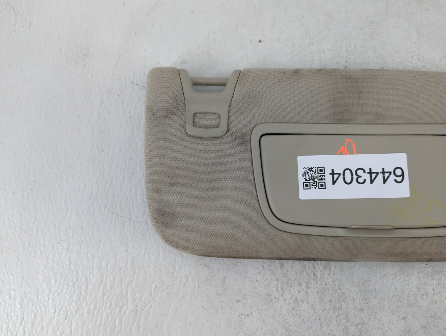 2017-2020 Ford Fusion Sun Visor Shade Replacement Passenger Right Mirror Fits Fits 2017 2018 2019 2020 OEM Used Auto Parts -