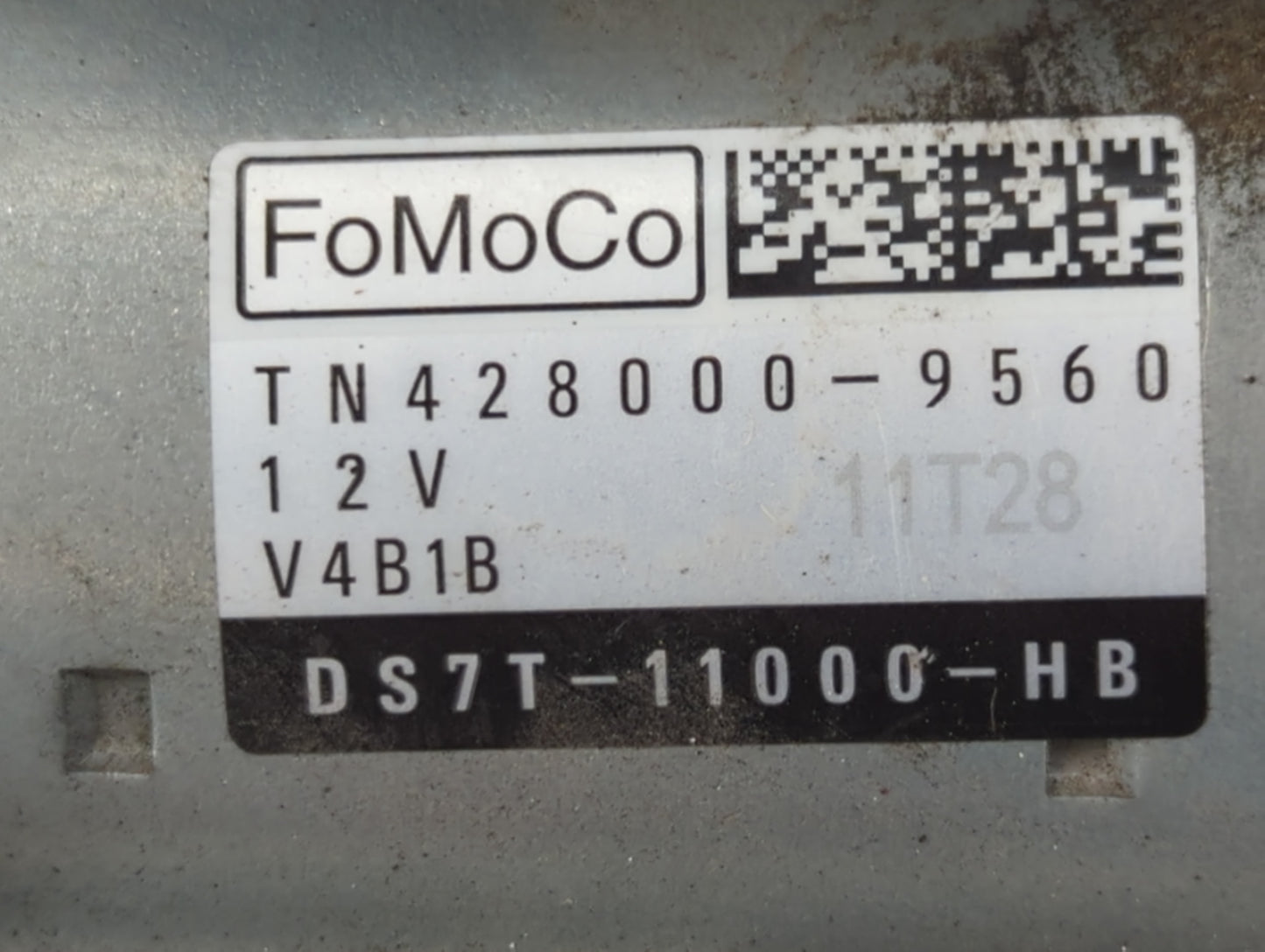 2013-2020 Ford Fusion Car Starter Motor Solenoid OEM P/N:TN428000-9560 DS7T-11000-HB Fits OEM Used Auto Parts - Oemusedautop
