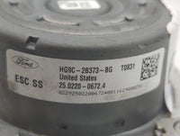 2017-2018 Ford Fusion Anti-Lock Brake ABS Pump Module Actuator OEM P/N:HG9C-2B373-BG Fits Fits 2017 2018 OEM Used Auto Parts