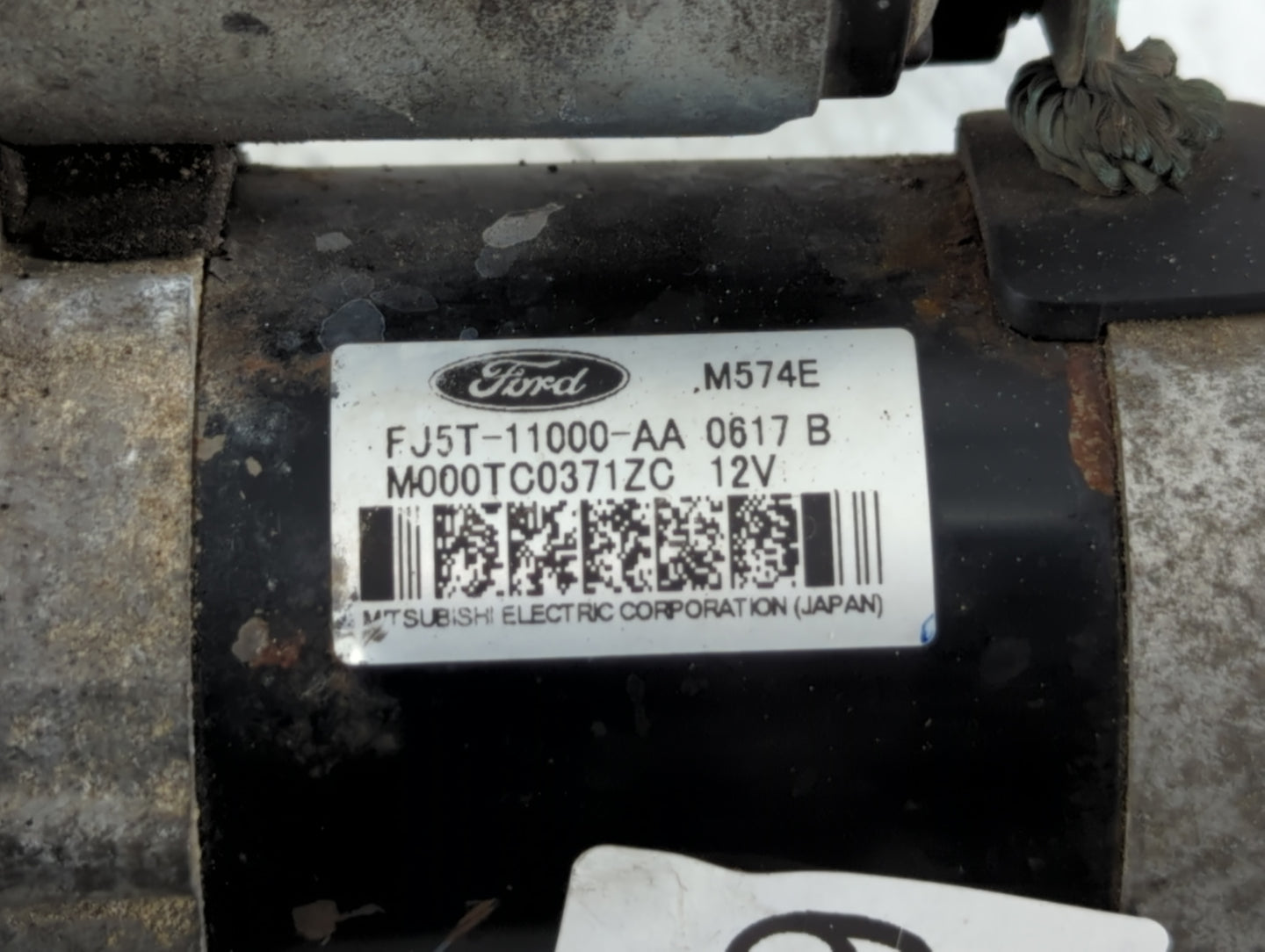 2013-2020 Ford Fusion Car Starter Motor Solenoid OEM P/N:FJ5T-11000-AA Fits Fits 2012 2013 2014 2015 2016 2017 2018 2019 202