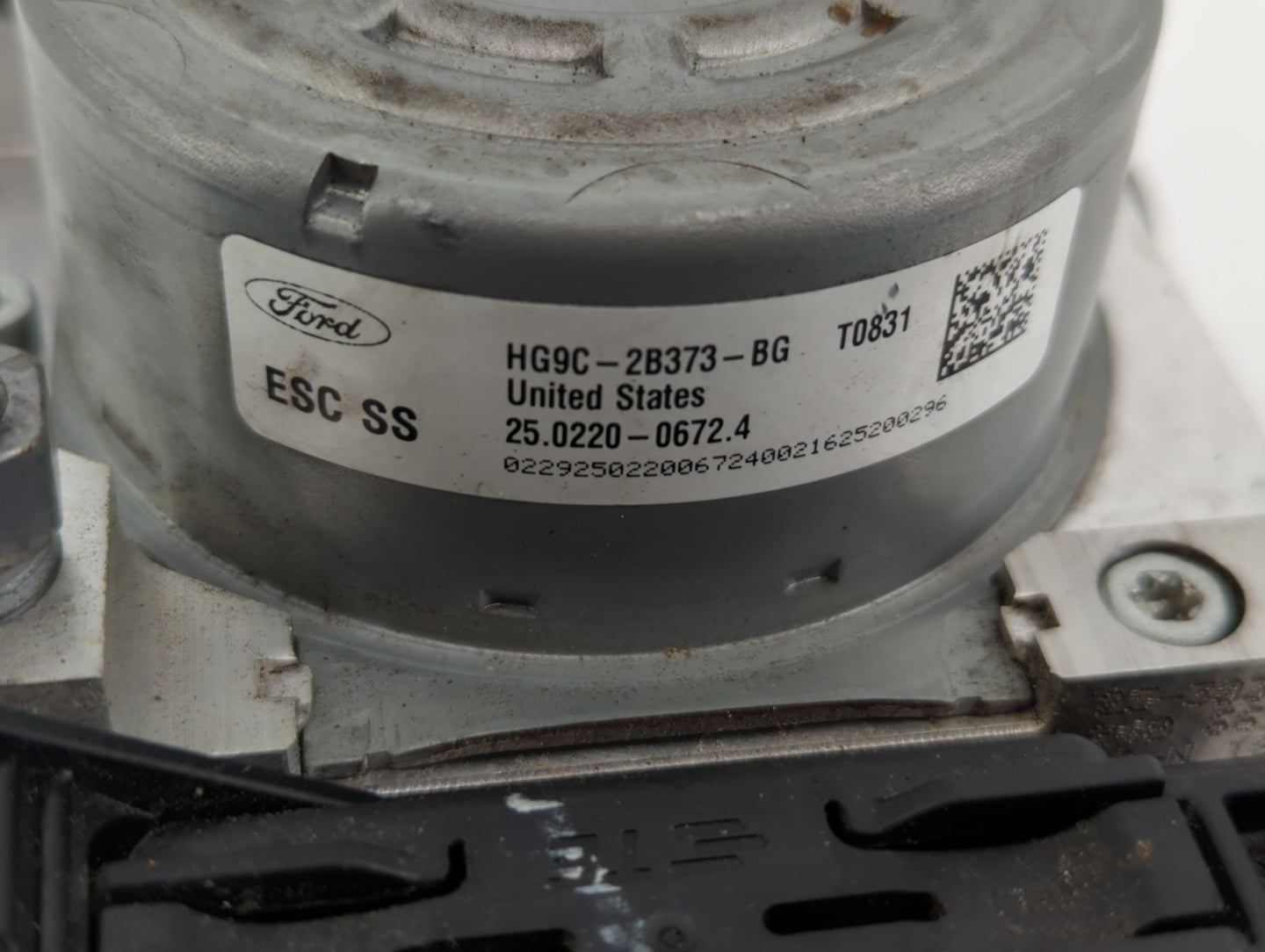 2017-2018 Ford Fusion ABS Pump Control Module Replacement P/N:HG9C-2B373-BG Fits Fits 2017 2018 OEM Used Auto Parts - Oemuse