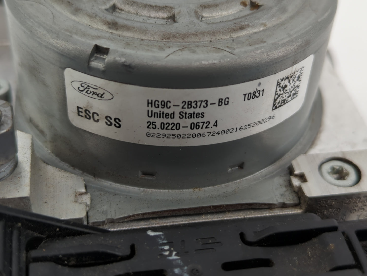 2017-2018 Ford Fusion ABS Pump Control Module Replacement P/N:HG9C-2B373-BG Fits Fits 2017 2018 OEM Used Auto Parts - Oemuse