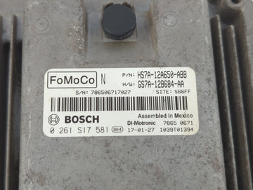 2017-2019 Ford Fusion PCM Engine Control Computer ECU ECM PCU OEM P/N:GS7A-12B684-AA HS7A-12A650-ABB Fits Fits 2017 2018 2019 OEM Used Auto Parts