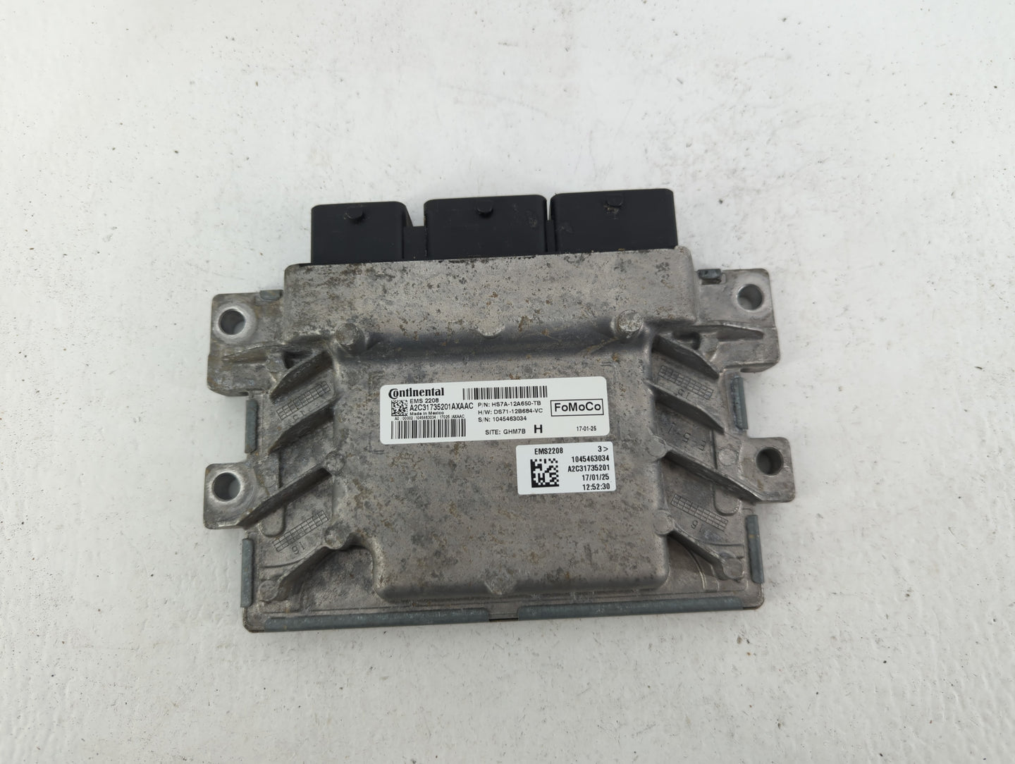 2017-2020 Ford Fusion PCM Engine Control Computer ECU ECM PCU OEM P/N:HS7A-12A650-TB Fits Fits 2016 2017 2018 2019 2020 OEM 