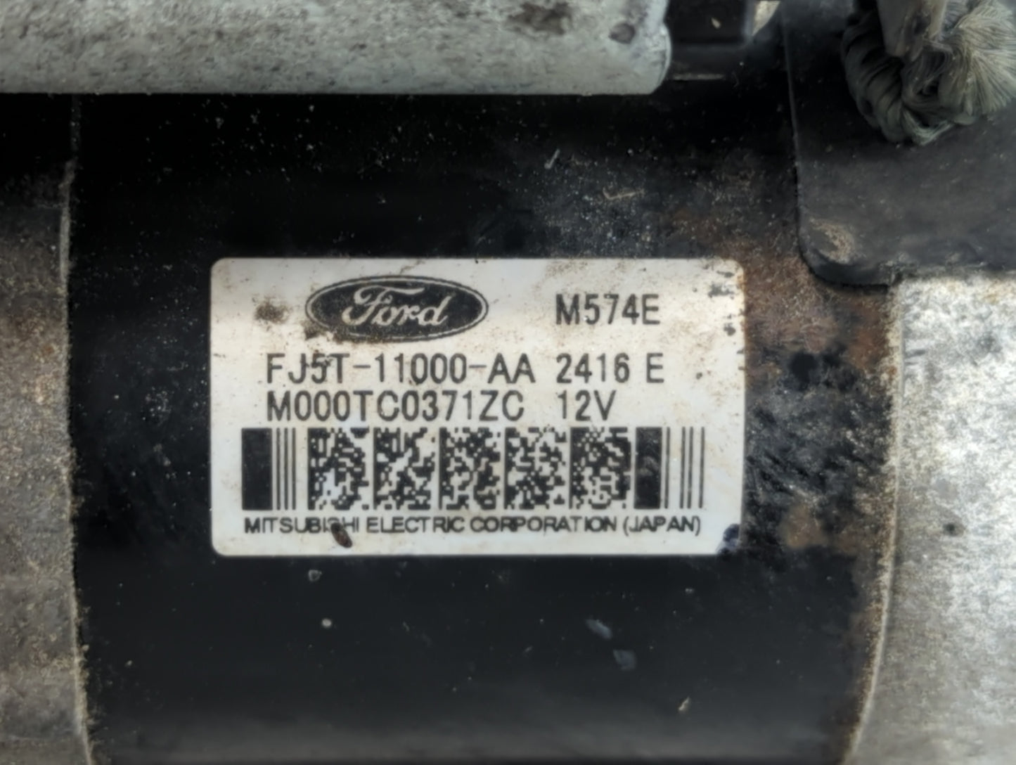 2013-2020 Ford Fusion Car Starter Motor Solenoid OEM P/N:2416 E FJ5T-11000-AA Fits OEM Used Auto Parts - Oemusedautoparts1.c