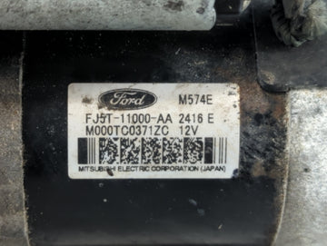 2013-2020 Ford Fusion Car Starter Motor Solenoid OEM P/N:2416 E FJ5T-11000-AA Fits OEM Used Auto Parts