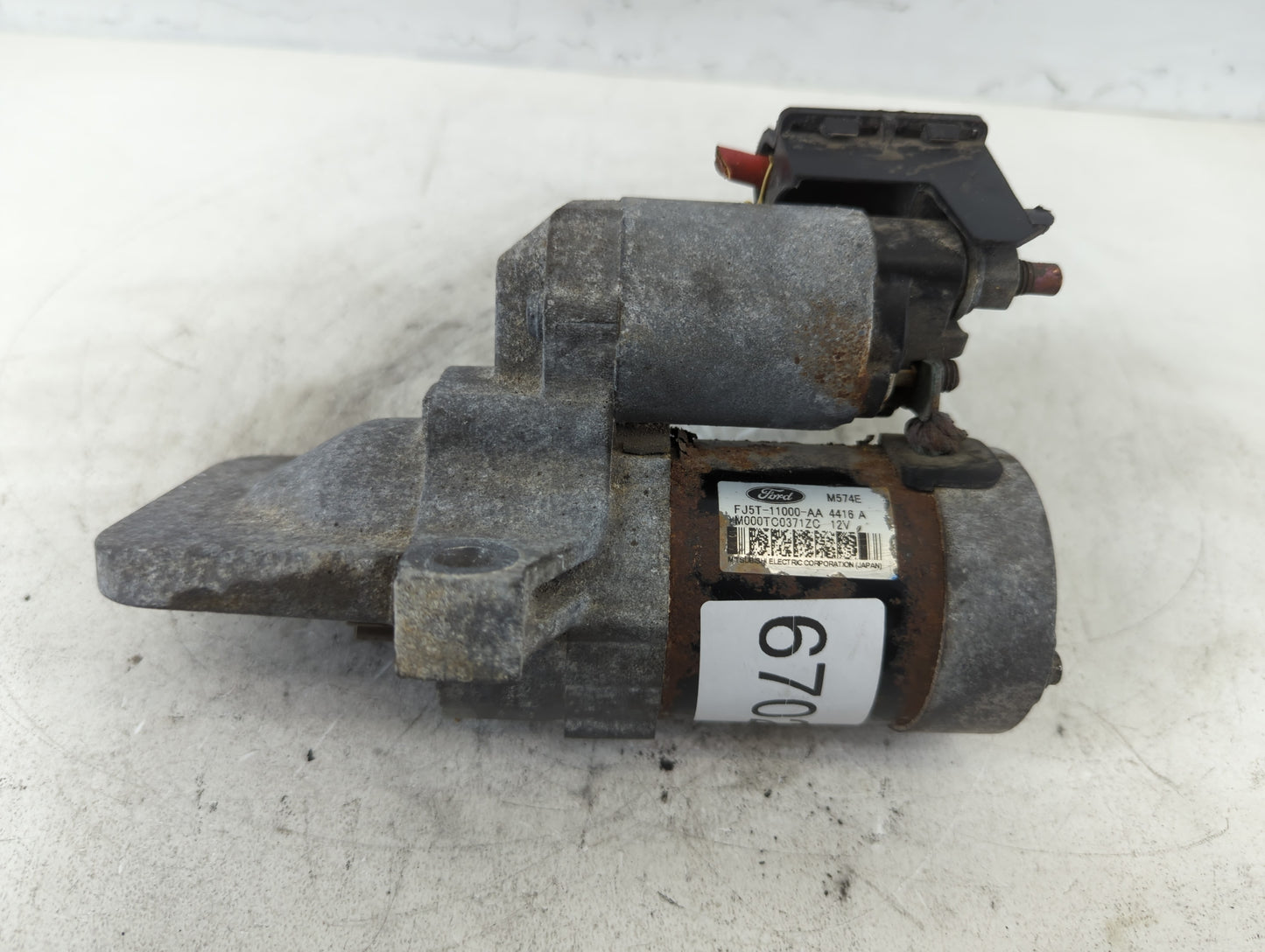 2013-2020 Ford Fusion Car Starter Motor Solenoid OEM P/N:4416 A FJ5T-11000-QQ Fits OEM Used Auto Parts - Oemusedautoparts1.c