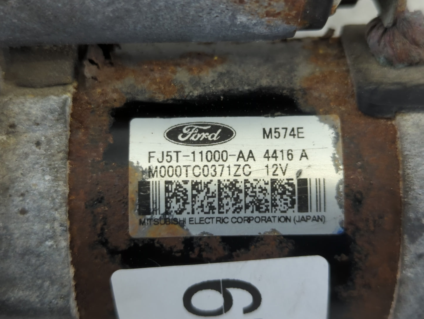 2013-2020 Ford Fusion Car Starter Motor Solenoid OEM P/N:4416 A FJ5T-11000-QQ Fits OEM Used Auto Parts - Oemusedautoparts1.c