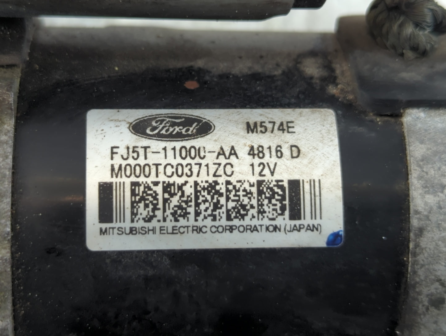 2013-2020 Ford Fusion Car Starter Motor Solenoid OEM P/N:FJ5T-11000-AA Fits Fits 2012 2013 2014 2015 2016 2017 2018 2019 202