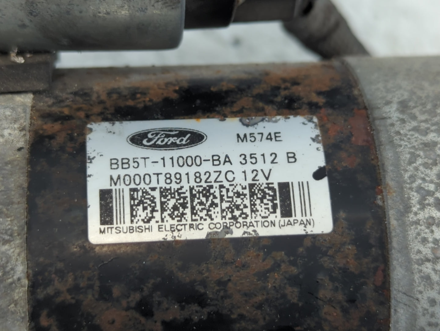 2013-2020 Ford Fusion Car Starter Motor Solenoid OEM P/N:M000TC0371ZC FJ5T-11000-bA Fits OEM Used Auto Parts - Oemusedautopa