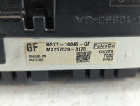2017 Ford Fusion Instrument Cluster Speedometer Gauges P/N:HS7T-10849-GF Fits OEM Used Auto Parts - Oemusedautoparts1.com