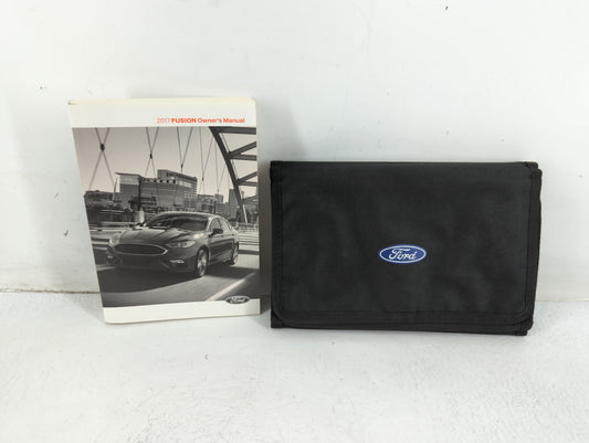 2017 Ford Fusion Owners Manual Book Guide P/N:HE5J 19A321 AA OEM Used Auto Parts - Oemusedautoparts1.com