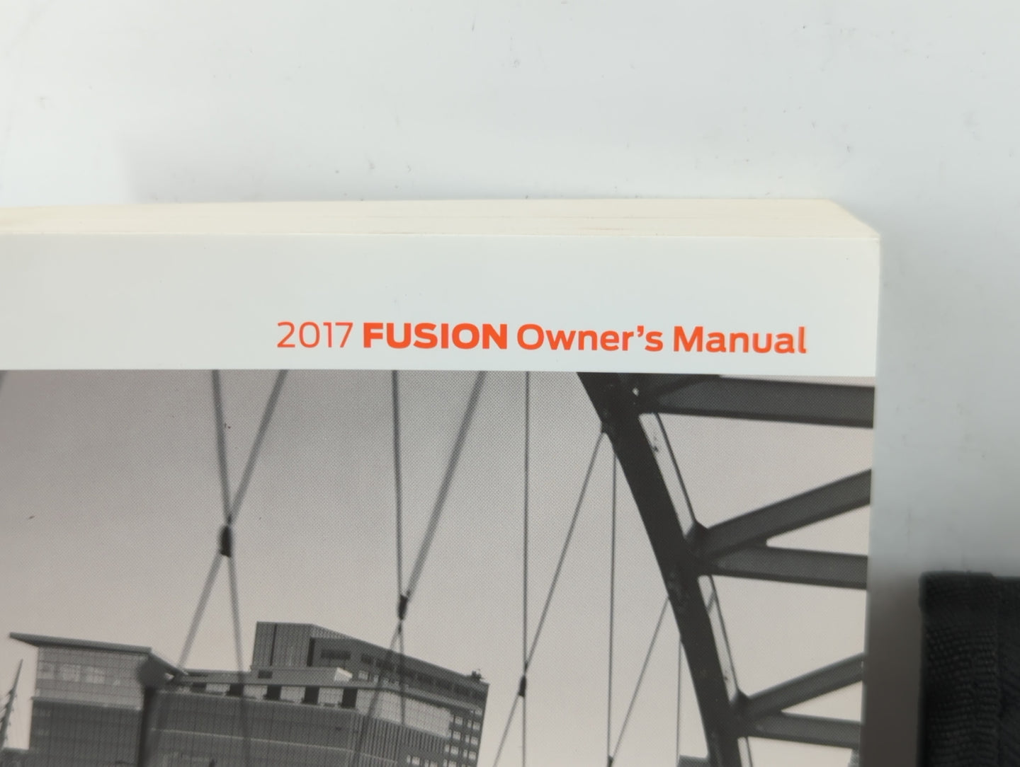 2017 Ford Fusion Owners Manual Book Guide P/N:HE5J 19A321 AA OEM Used Auto Parts - Oemusedautoparts1.com