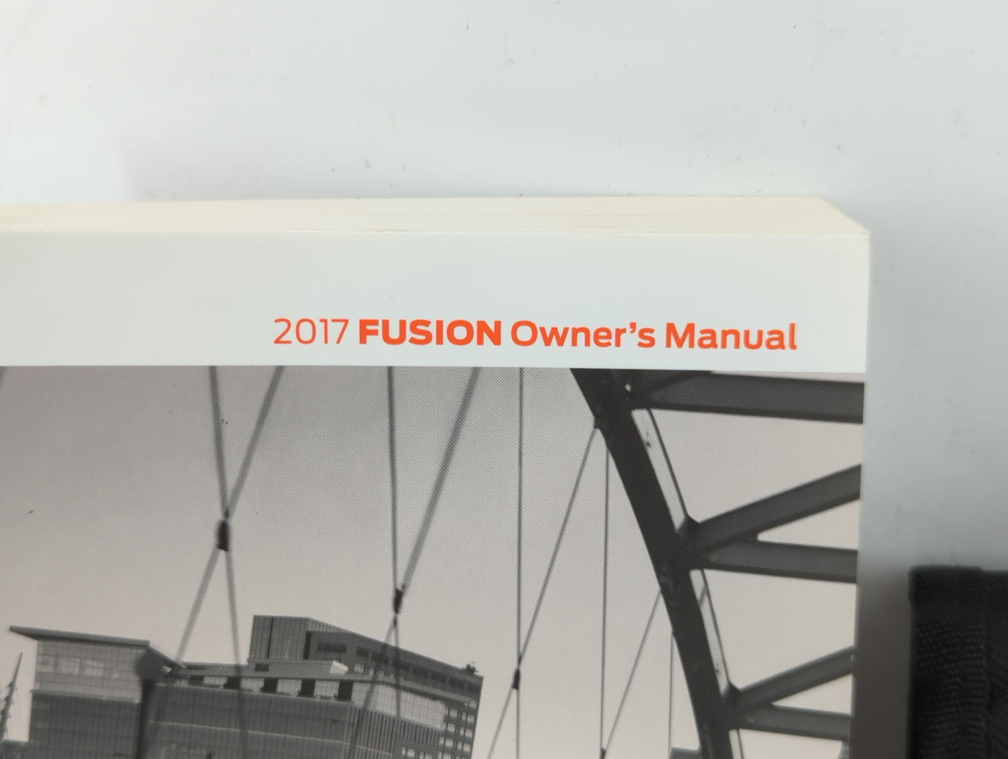 2017 Ford Fusion Owners Manual Book Guide P/N:HE5J 19A321 AA OEM Used Auto Parts - Oemusedautoparts1.com