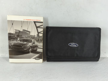 2017 Ford Fusion Owners Manual Book Guide P/N:HE5J 19A321 AB OEM Used Auto Parts - Oemusedautoparts1.com