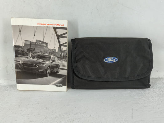 2017 Ford Fusion Owners Manual Book Guide P/N:HE5J19A321AA OEM Used Auto Parts - Oemusedautoparts1.com