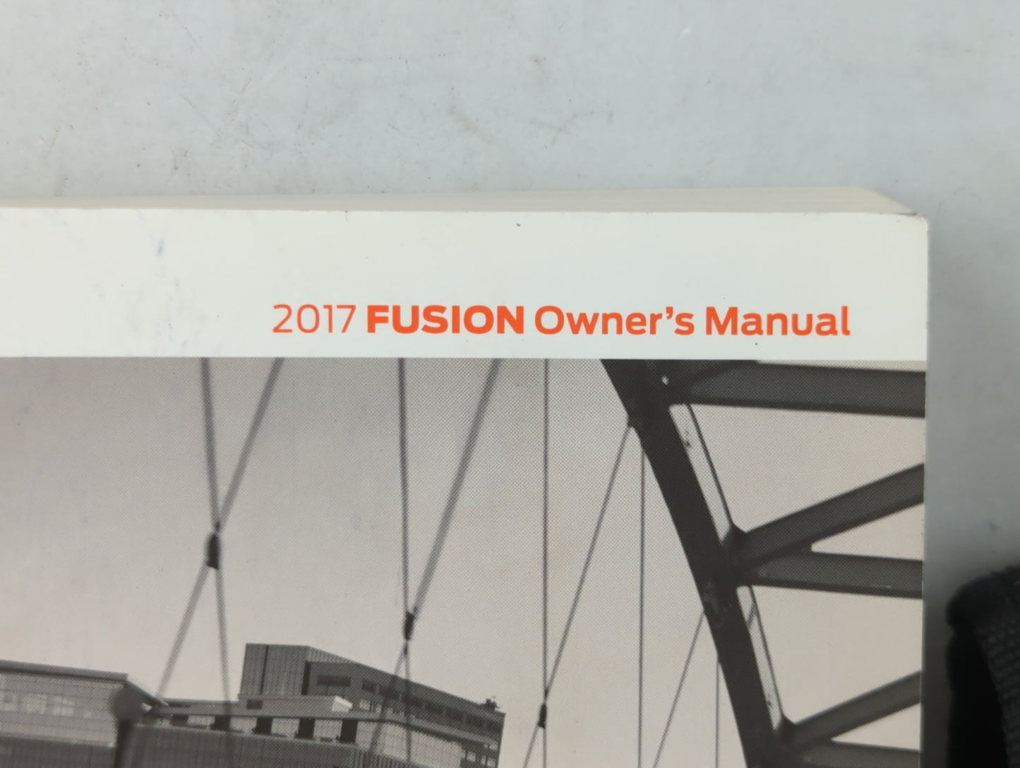 2017 Ford Fusion Owners Manual Book Guide P/N:HE5J19A321AA OEM Used Auto Parts - Oemusedautoparts1.com