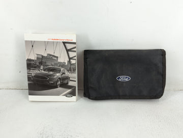 2017 Ford Fusion Owners Manual Book Guide P/N:HE5J19A321AA OEM Used Auto Parts - Oemusedautoparts1.com