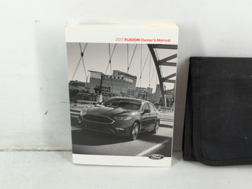 2017 Ford Fusion Owners Manual Book Guide P/N:HE5J19A321 AA OEM Used Auto Parts