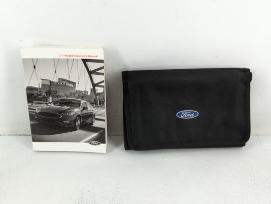 2017 Ford Fusion Owners Manual Book Guide P/N:HE5J 19A321 AB OEM Used Auto Parts - Oemusedautoparts1.com