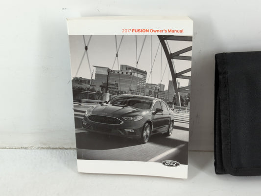 2017 Ford Fusion Owners Manual Book Guide P/N:HE5J 19A321 AB OEM Used Auto Parts