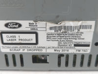 2017 Ford Fusion Radio AM FM Cd Player Receiver Replacement P/N:HS7T-19C107-ZA Fits OEM Used Auto Parts - Oemusedautoparts1.