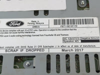 2017-2020 Ford Fusion Radio AM FM Cd Player Receiver Replacement P/N:FS7T-19C107-YD Fits Fits 2017 2018 2019 2020 OEM Used A