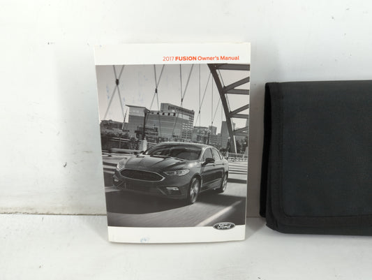 2017 Ford Fusion Owners Manual Book Guide P/N:HE5J 19A321 AB OEM Used Auto Parts