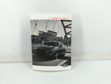 2017 Ford Fusion Owners Manual Book Guide P/N:HE5J 19A321 AB OEM Used Auto Parts - Oemusedautoparts1.com