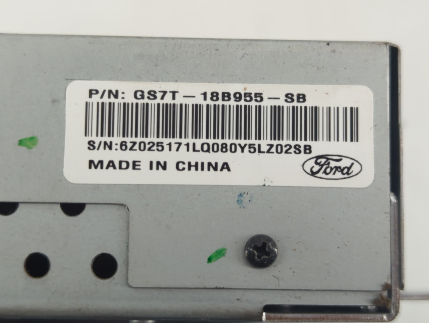 Ford Fusion Am Fm Cd Player Radio Receiver - Oemusedautoparts1.com