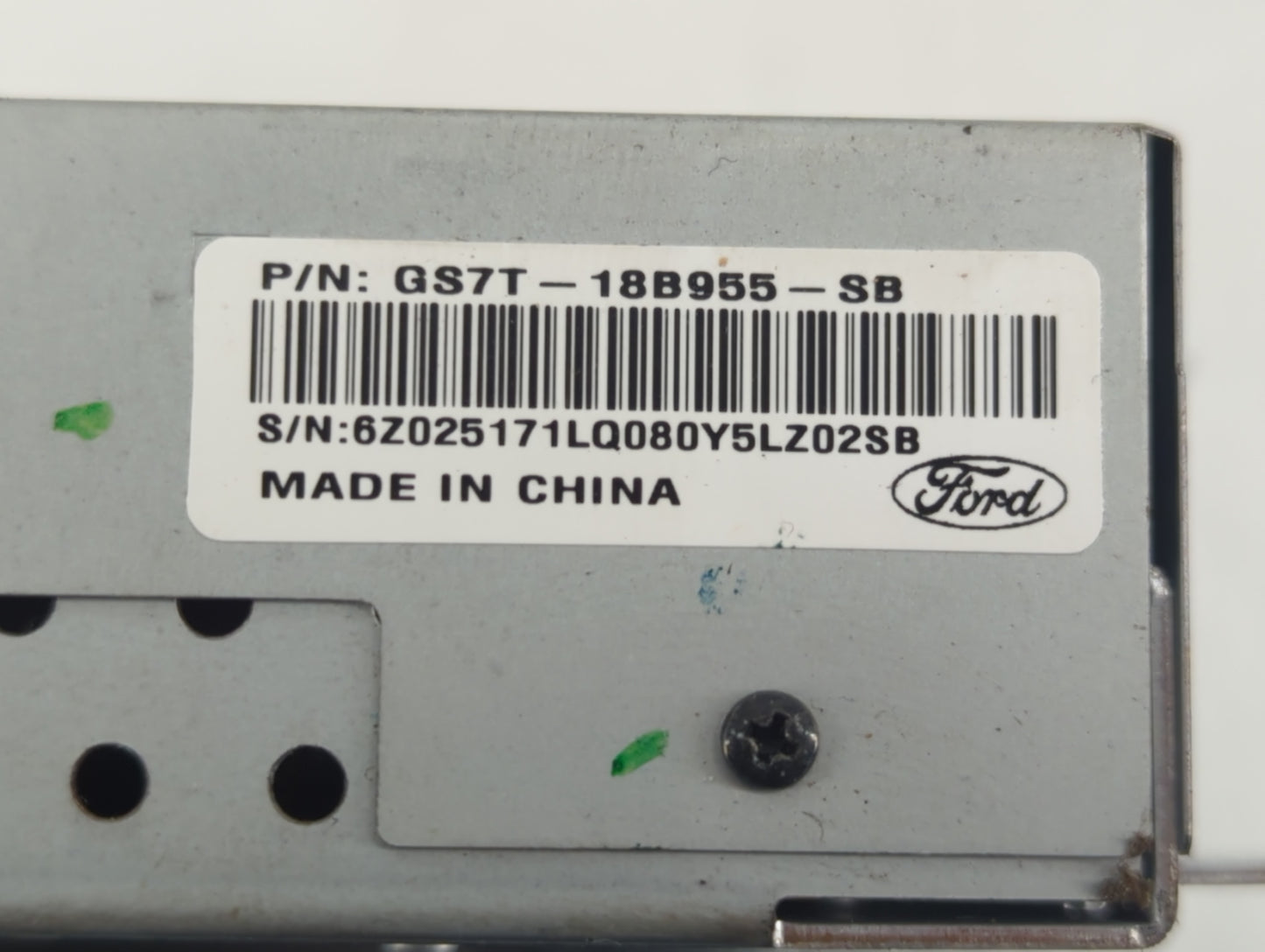 Ford Fusion Am Fm Cd Player Radio Receiver - Oemusedautoparts1.com