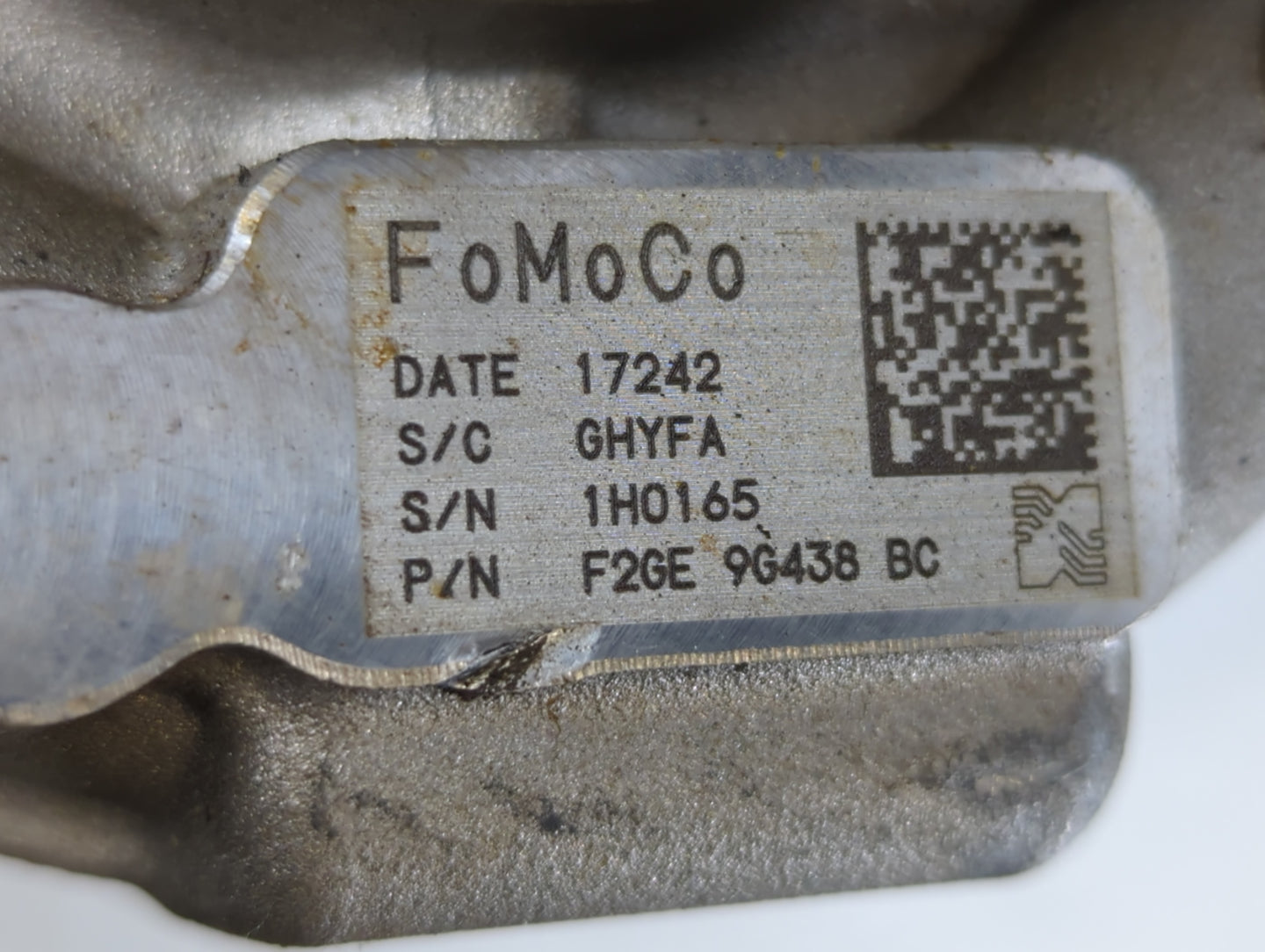 2014 Ford Fusion Turbocharger Turbo Charger Super Charger Supercharger - Oemusedautoparts1.com