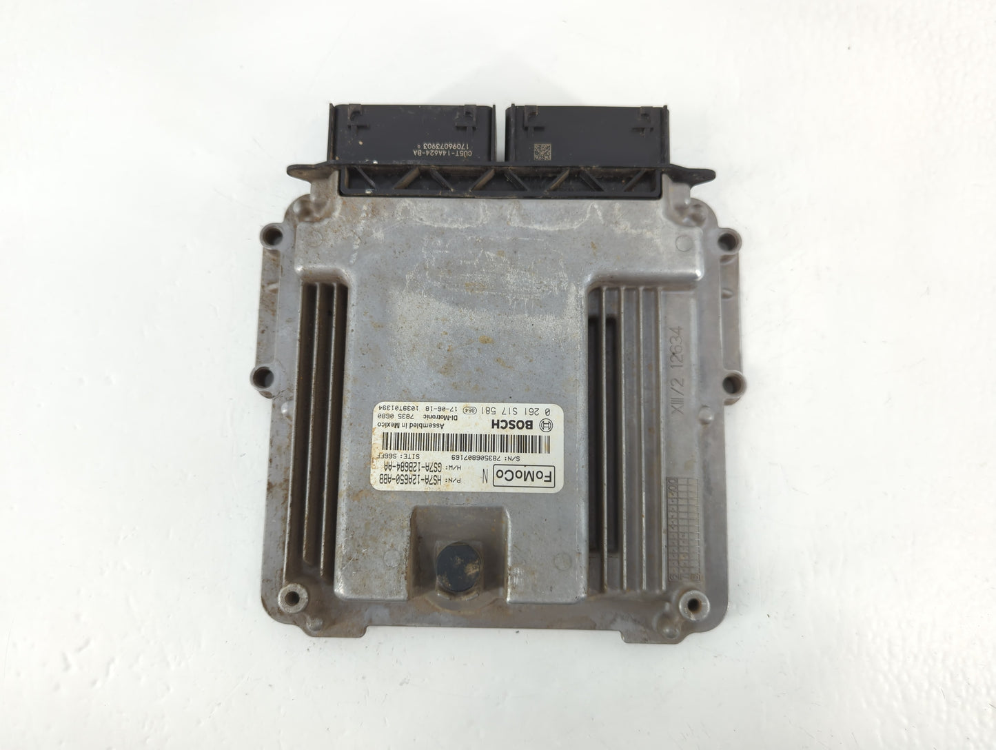 2017-2019 Ford Fusion PCM Engine Control Computer ECU ECM PCU OEM P/N:0 261 S17 581 GS7A-12B684-AA Fits Fits 2017 2018 2019 