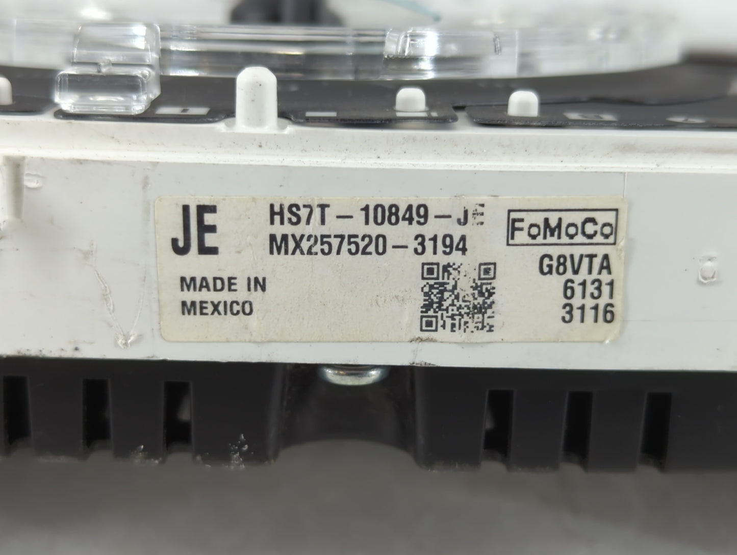 2017 Ford Fusion Instrument Cluster Speedometer Gauges P/N:HS7T-10849-JE Fits OEM Used Auto Parts - Oemusedautoparts1.com