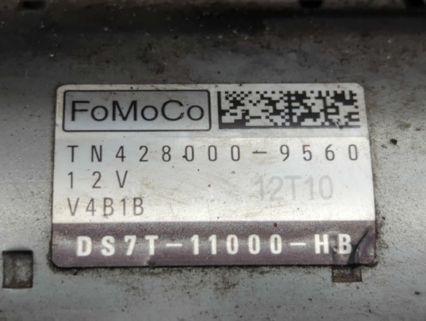 2013-2020 Ford Fusion Car Starter Motor Solenoid OEM P/N:428000-9560 DS7T-11000-HB Fits OEM Used Auto Parts - Oemusedautopar