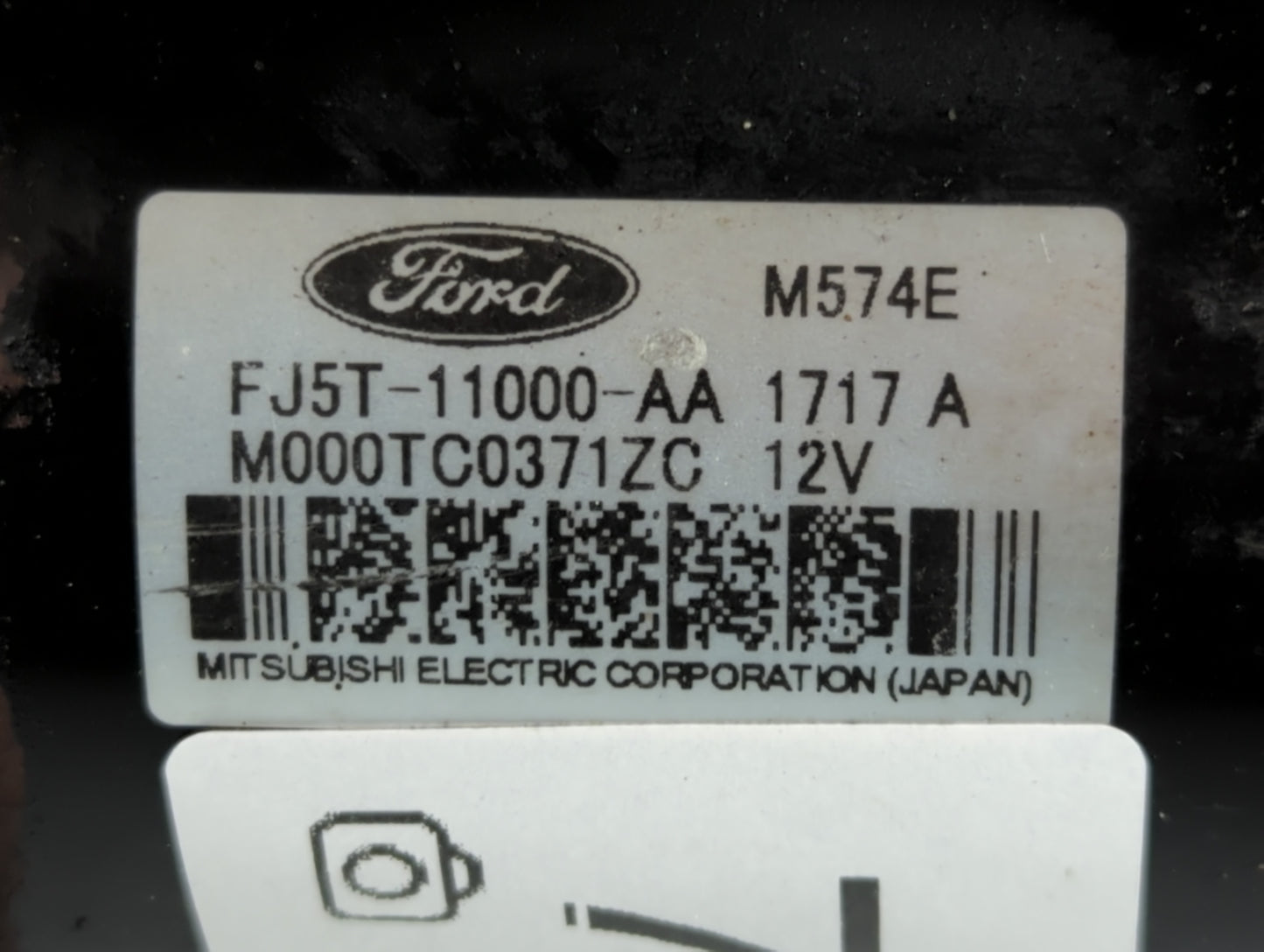 2013-2020 Ford Fusion Car Starter Motor Solenoid OEM P/N:M000T89182ZC FJ5T-11000-AA Fits OEM Used Auto Parts - Oemusedautopa