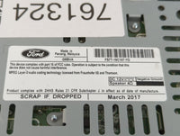 2017-2020 Ford Fusion Am Fm Cd Player Radio Receiver - Oemusedautoparts1.com