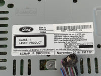 2017-2020 Ford Fusion Am Fm Cd Player Radio Receiver 765245 - Oemusedautoparts1.com