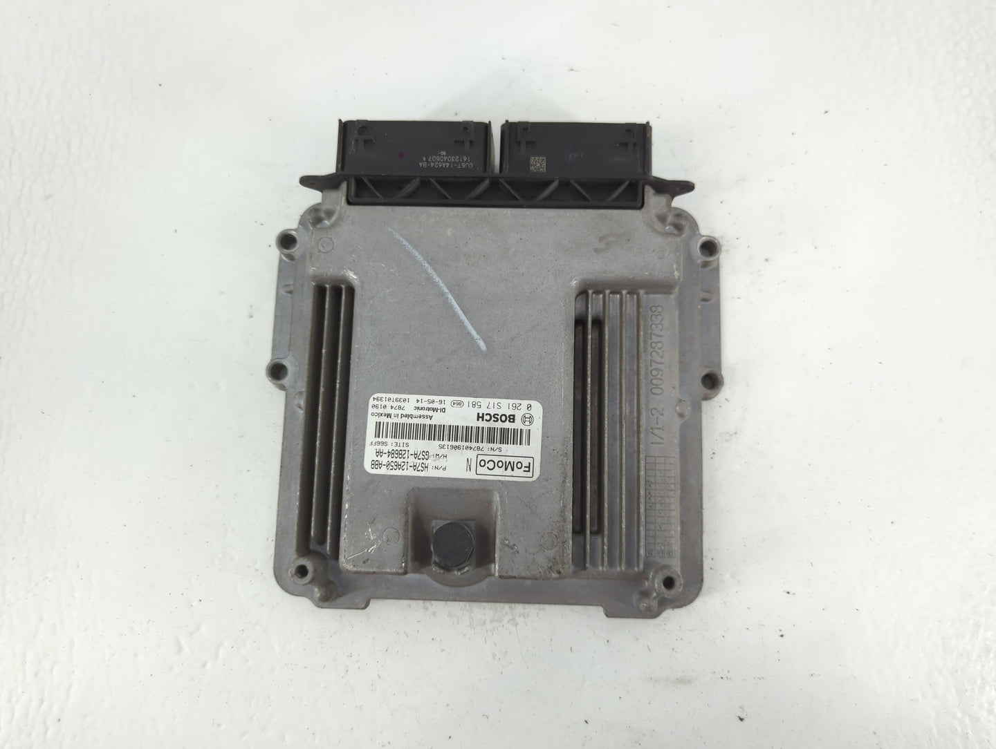 2017-2019 Ford Fusion PCM Engine Control Computer ECU ECM PCU OEM P/N:0 261 S17 581 GS7A-12B684-AA Fits Fits 2017 2018 2019 