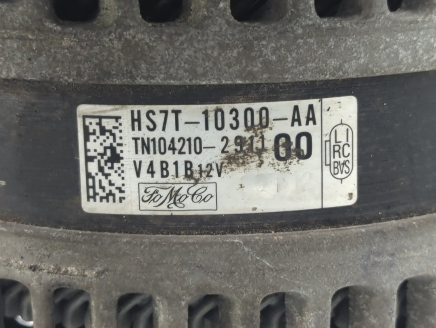 2016-2020 Ford Fusion Alternator Replacement Generator Charging Assembly Engine OEM P/N:TN104210-2911 HS7T-10300-AA Fits OEM