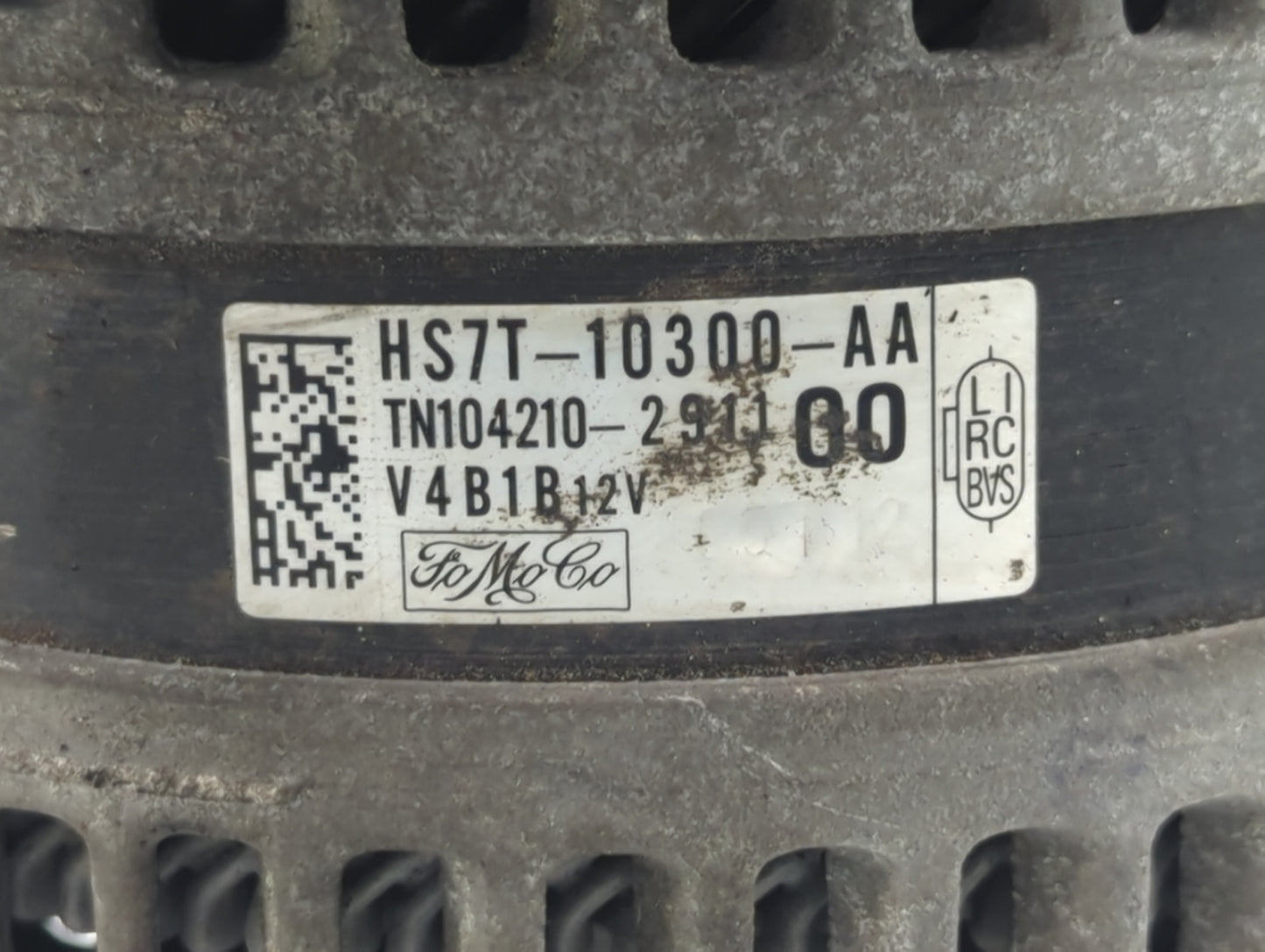 2016-2020 Ford Fusion Alternator Replacement Generator Charging Assembly Engine OEM P/N:TN104210-2911 HS7T-10300-AA Fits OEM