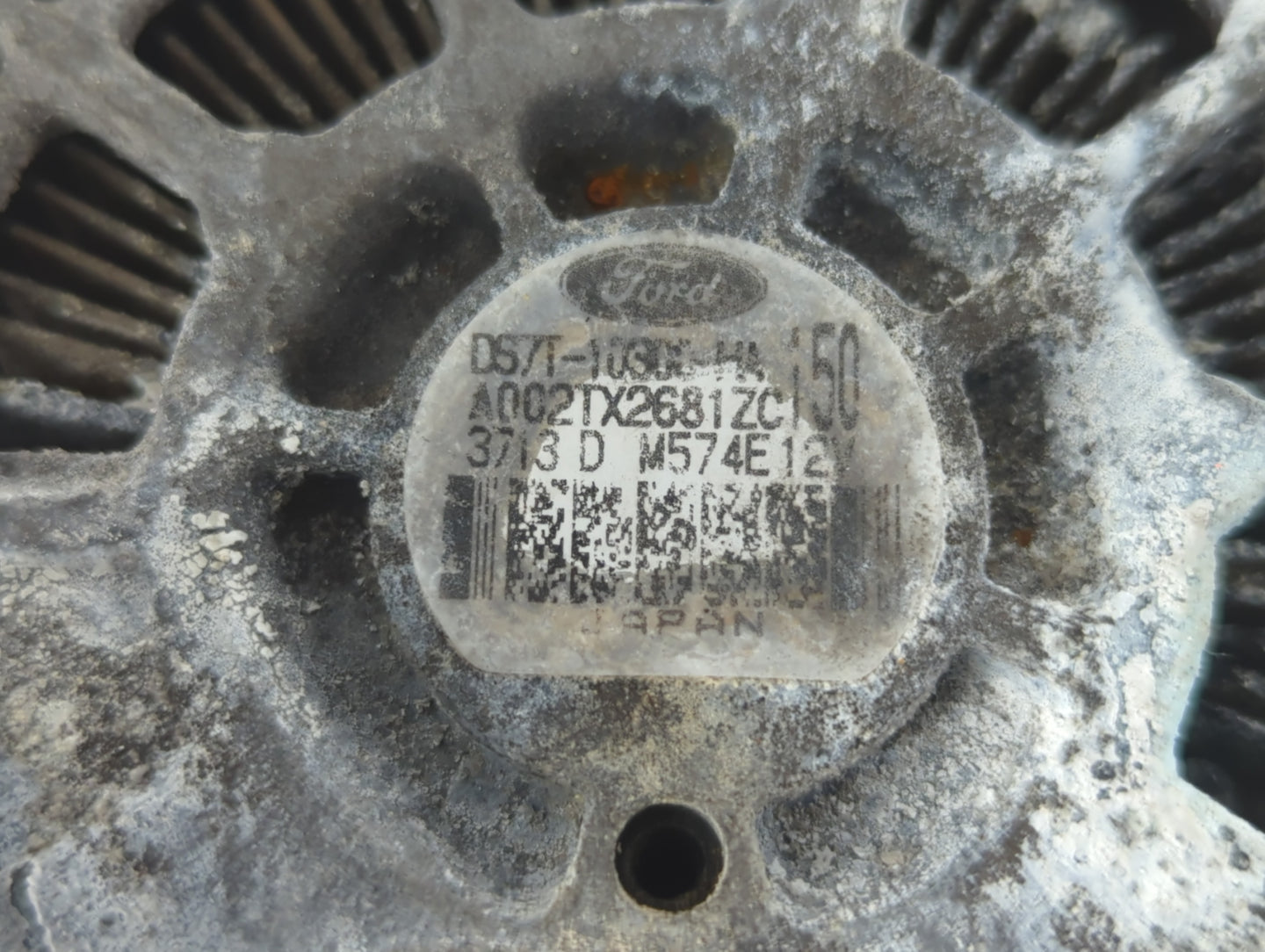 2013-2020 Ford Fusion Alternator Replacement Generator Charging Assembly Engine OEM P/N:DS7T-10300-HA Fits OEM Used Auto Par
