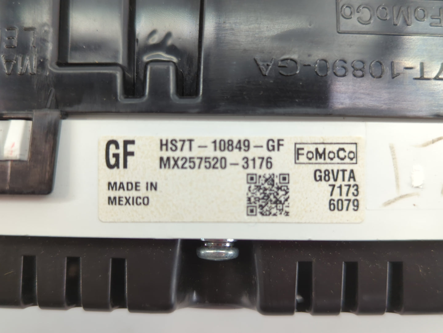 2017 Ford Fusion Instrument Cluster Speedometer Gauges P/N:HS7T-10849-GF Fits OEM Used Auto Parts - Oemusedautoparts1.com