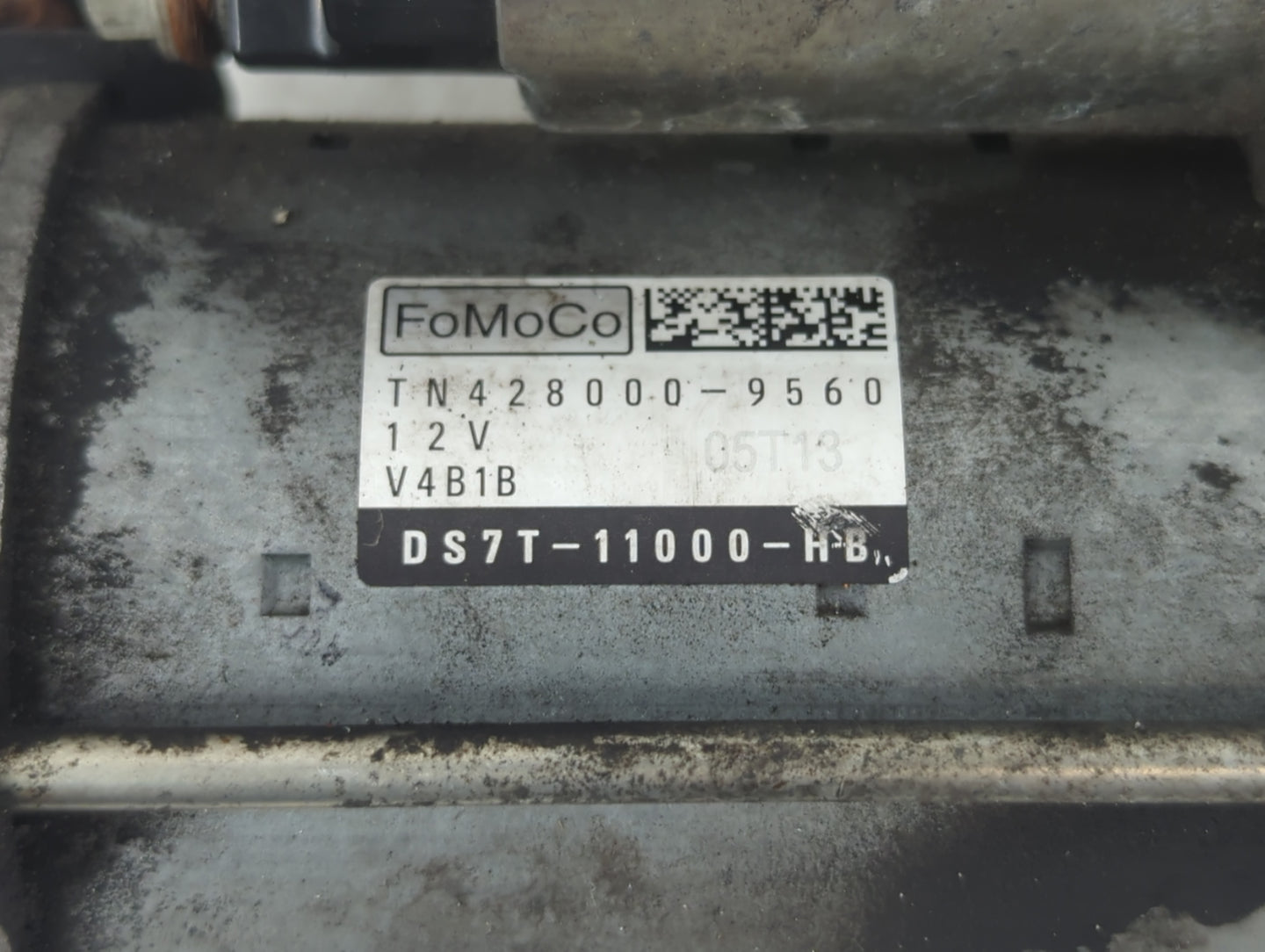 2013-2020 Ford Fusion Car Starter Motor Solenoid OEM P/N:DS7T-11000-HB TN428000-9560 Fits OEM Used Auto Parts - Oemusedautop