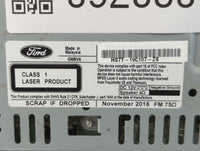 2017 Ford Fusion Radio AM FM Cd Player Receiver Replacement P/N:HS7T-19C107-ZB CQ-FJ25E4UMB Fits OEM Used Auto Parts - Oemus