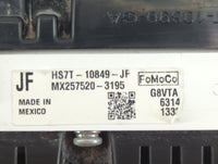 2017 Ford Fusion Instrument Cluster Speedometer Gauges P/N:HS71-10849-JF Fits OEM Used Auto Parts - Oemusedautoparts1.com