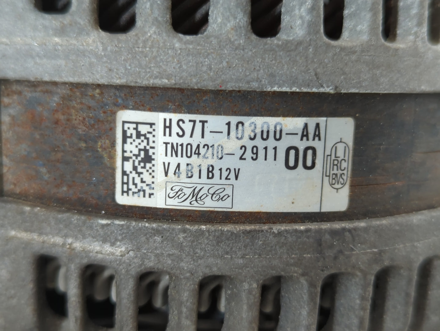 2016-2020 Ford Fusion Alternator Replacement Generator Charging Assembly Engine OEM P/N:TN104210-2911 HS7T-10300-AA Fits OEM