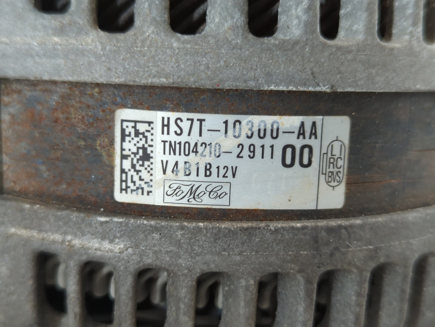 2016-2020 Ford Fusion Alternator Replacement Generator Charging Assembly Engine OEM P/N:TN104210-2911 HS7T-10300-AA Fits OEM
